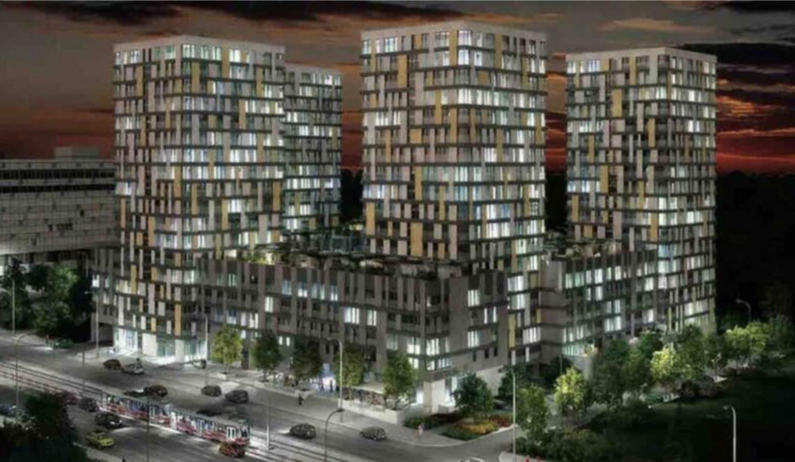 Residence Garden Tower - Parking Прага Экстерьер фото